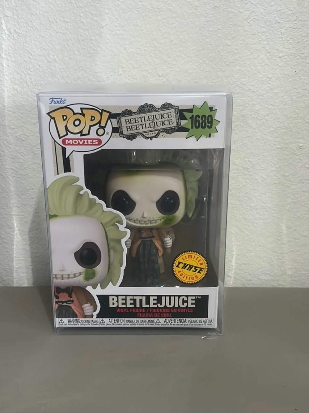 Funko Pop! Movies Beetlejuice Figure - Green/White